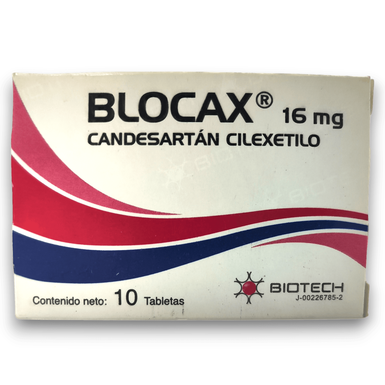 BLOCAX 16MG X 10TAB BLISTER