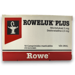 ROWELUK PLUS 5MG-2,5MG X 10 COMP MAST