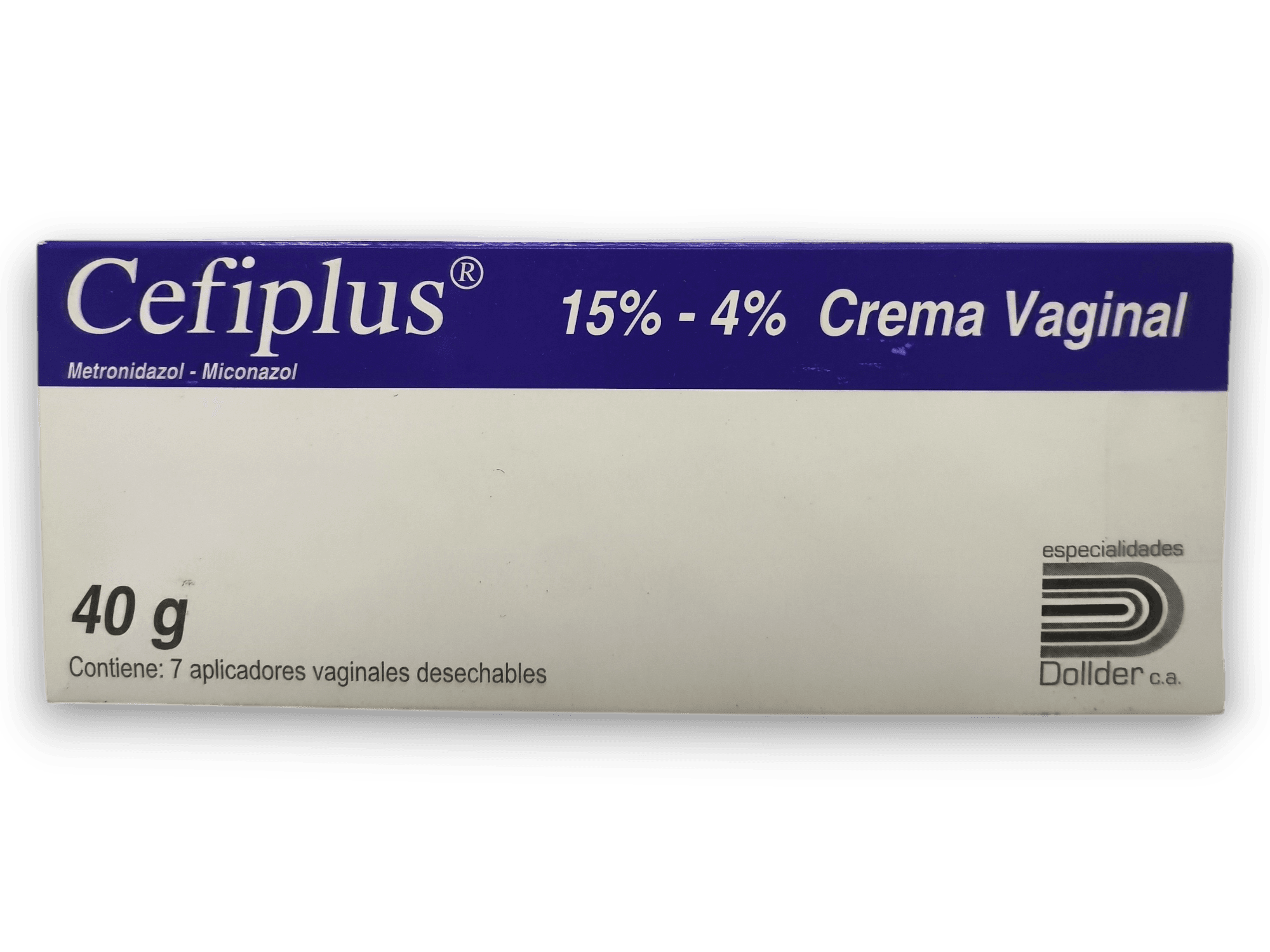 CEFIPLUS 15% - 4% X 40G CREMA VAGINAL.