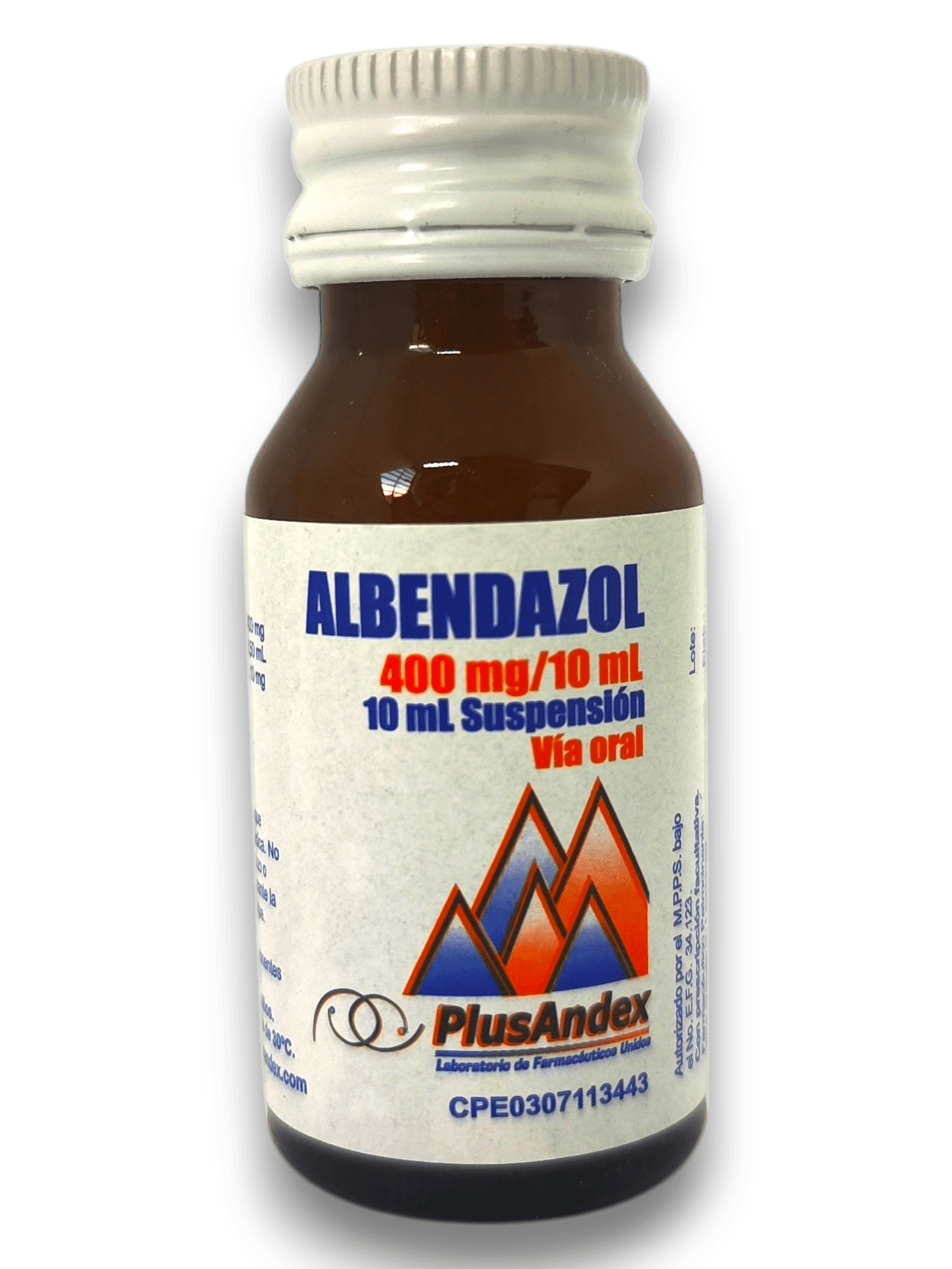 ALBENDAZOL SUSP 400MG X 10ML
