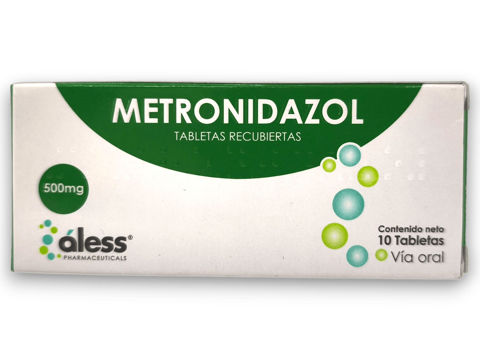 METRONIDAZOL 500MG X 10 TAB ALESS