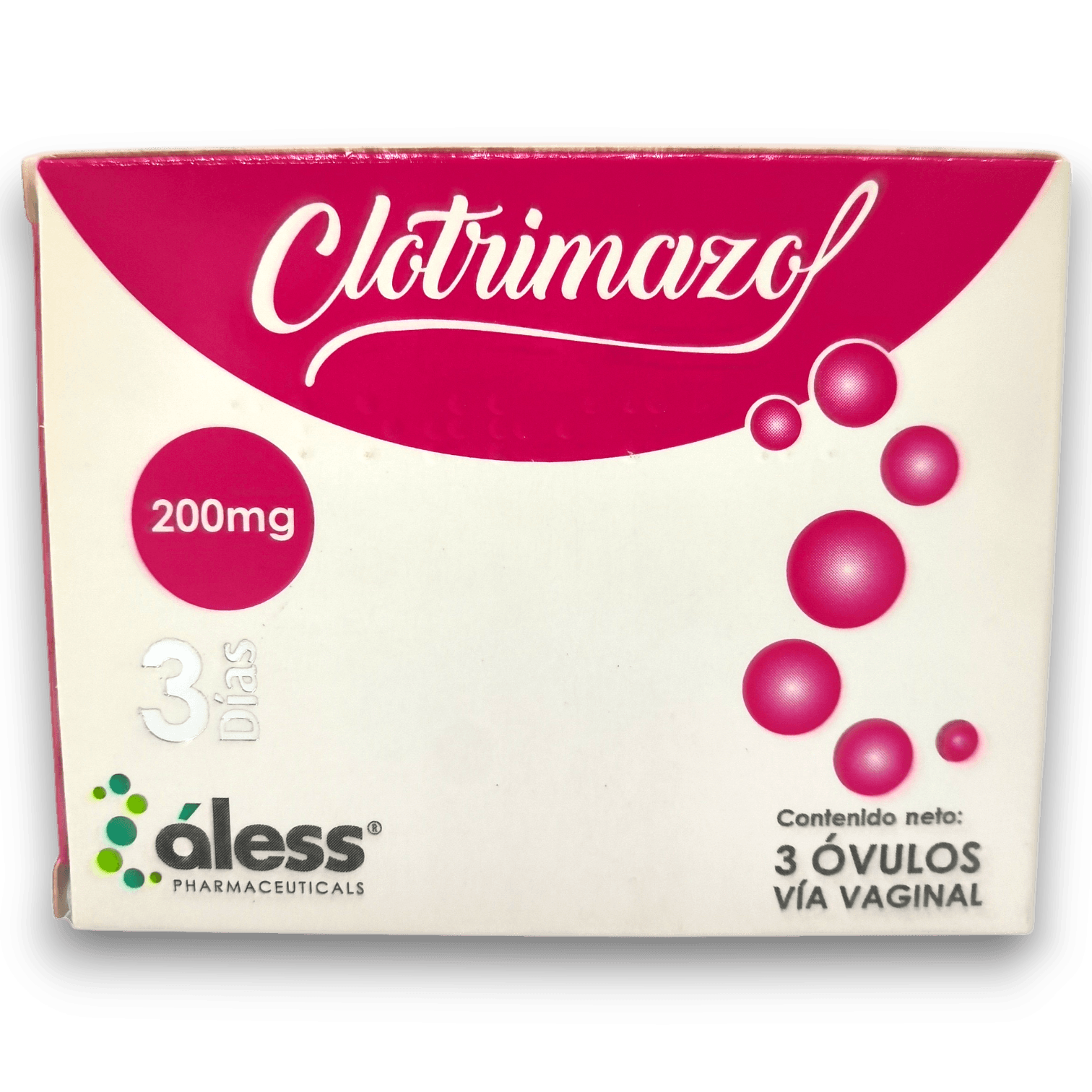 CLOTRIMAZOL 200MG X 3 OVULOS ALESS