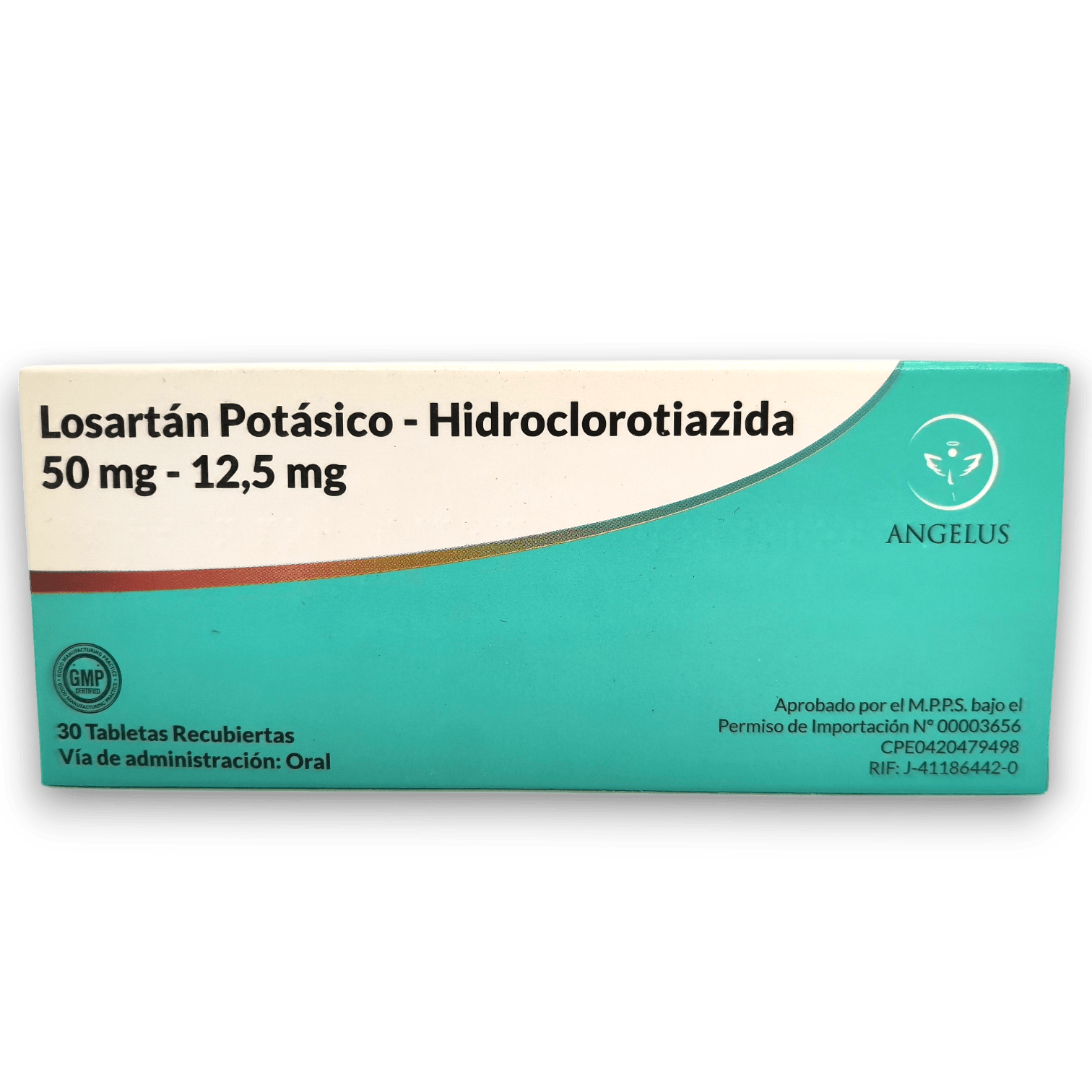 LOSARTAN POTASICO + HIDROCLORO 50-12,5MG X 30TAB.