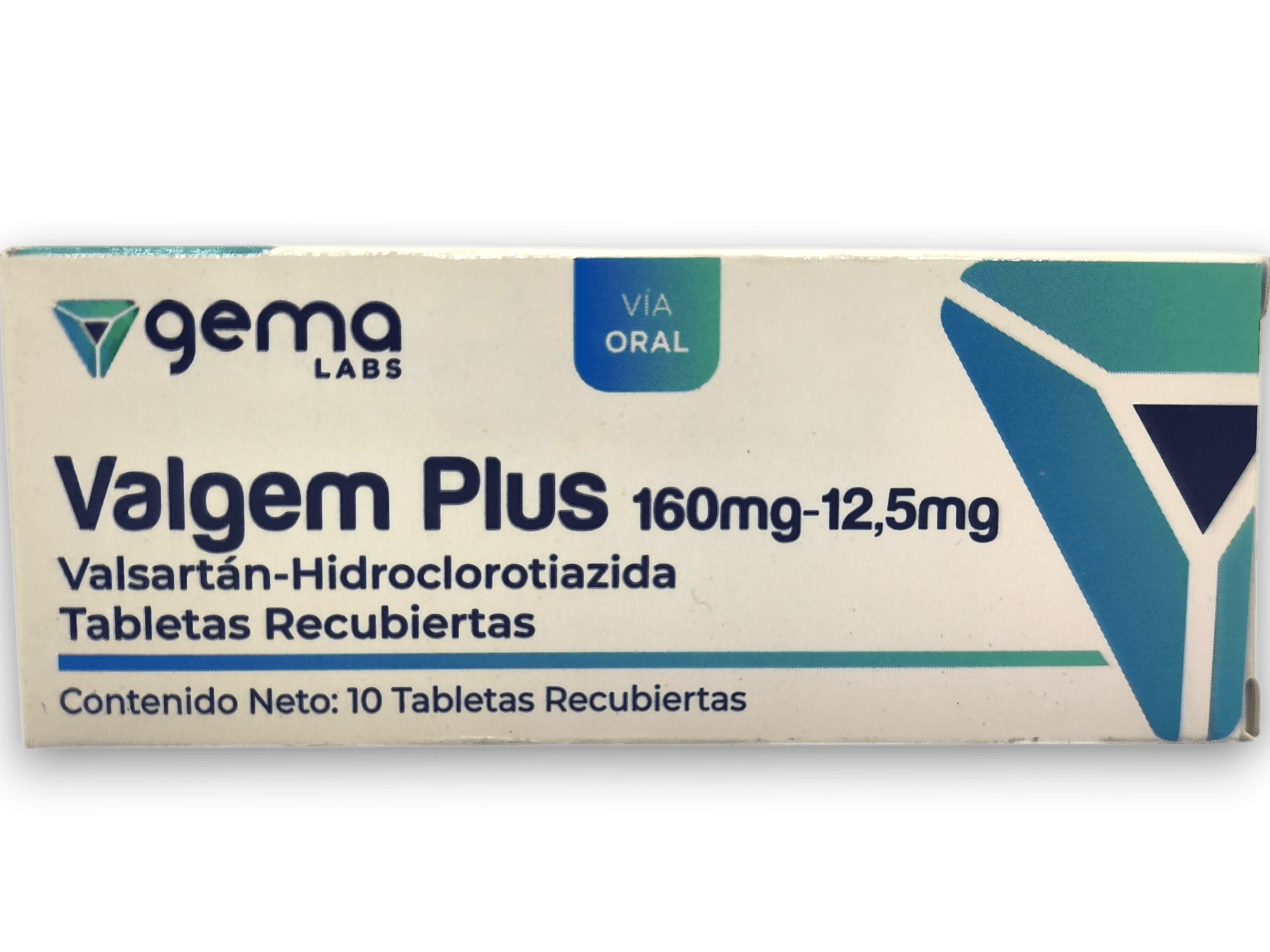 VALGEM PLUS 160MG-12,5MG X 10 TAB