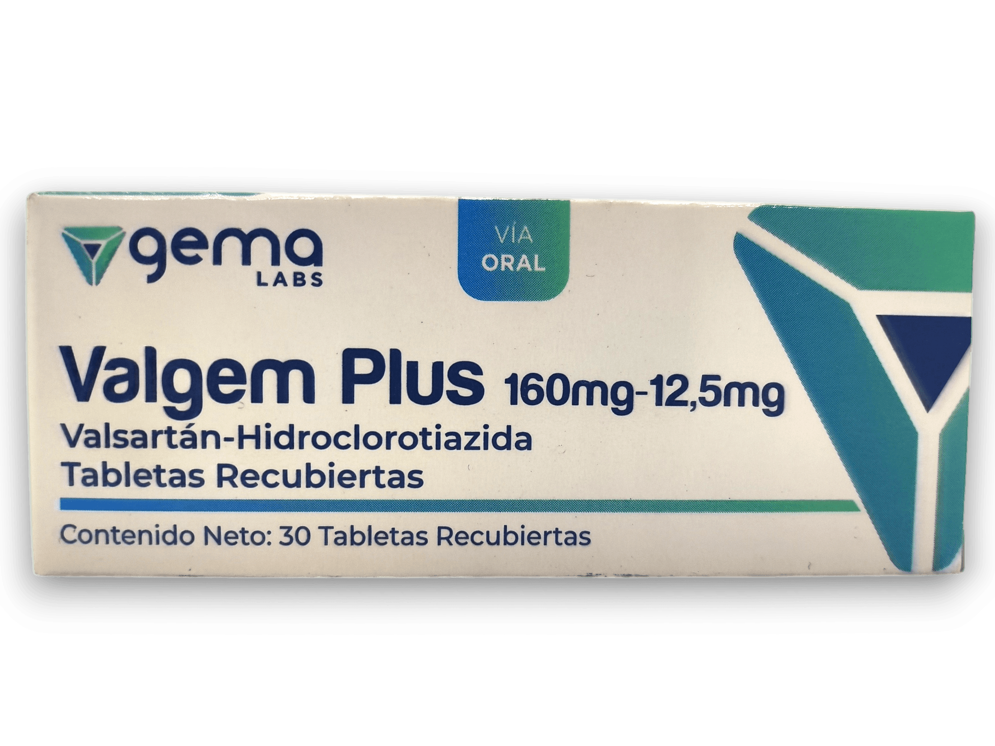VALGEM PLUS 160MG-12,5MG X 30 TAB.