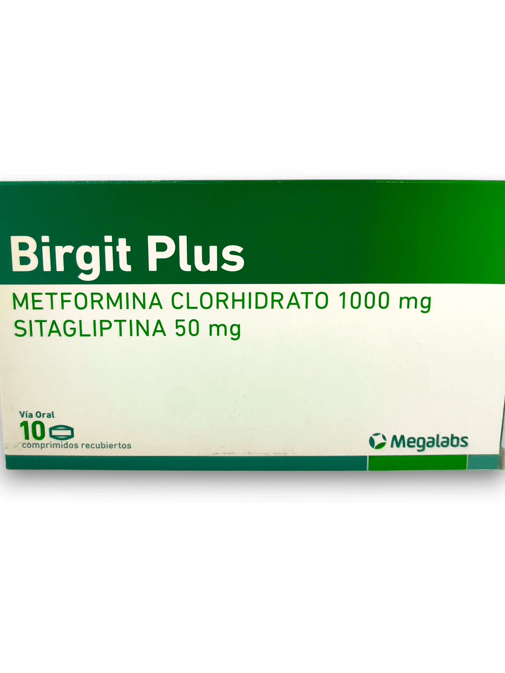 BIRGIT PLUS 50MG-1000MG X10 COMP