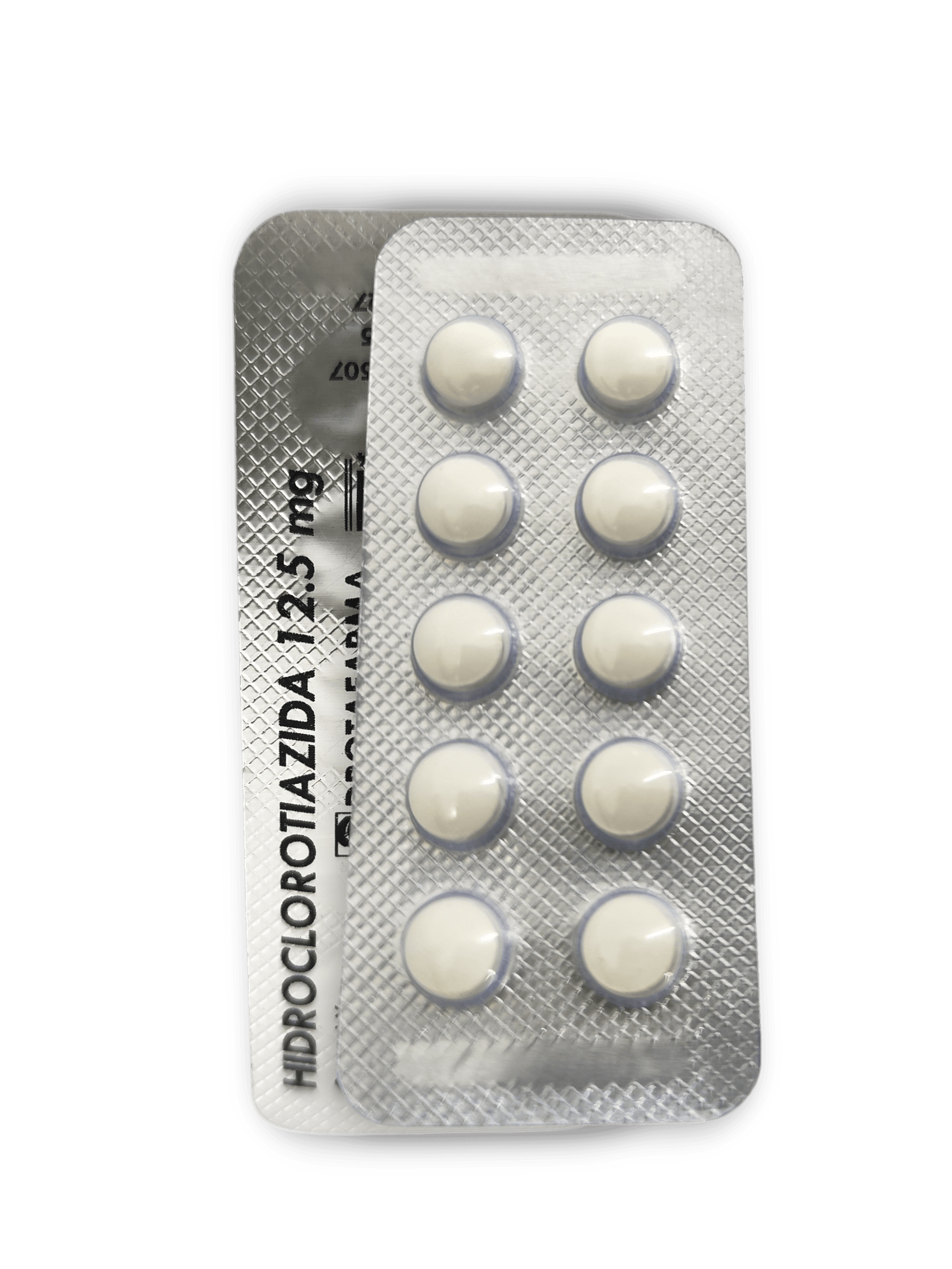 HIDROCLOROTIAZIDA 12,5MG X 10TAB BLIST