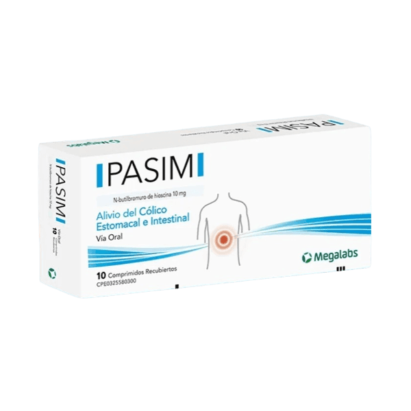 PASIM 10MG X 10 COMP