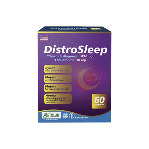 DISTROSLEEP 854MG-10MG X 60 CAP DISTRILAB
