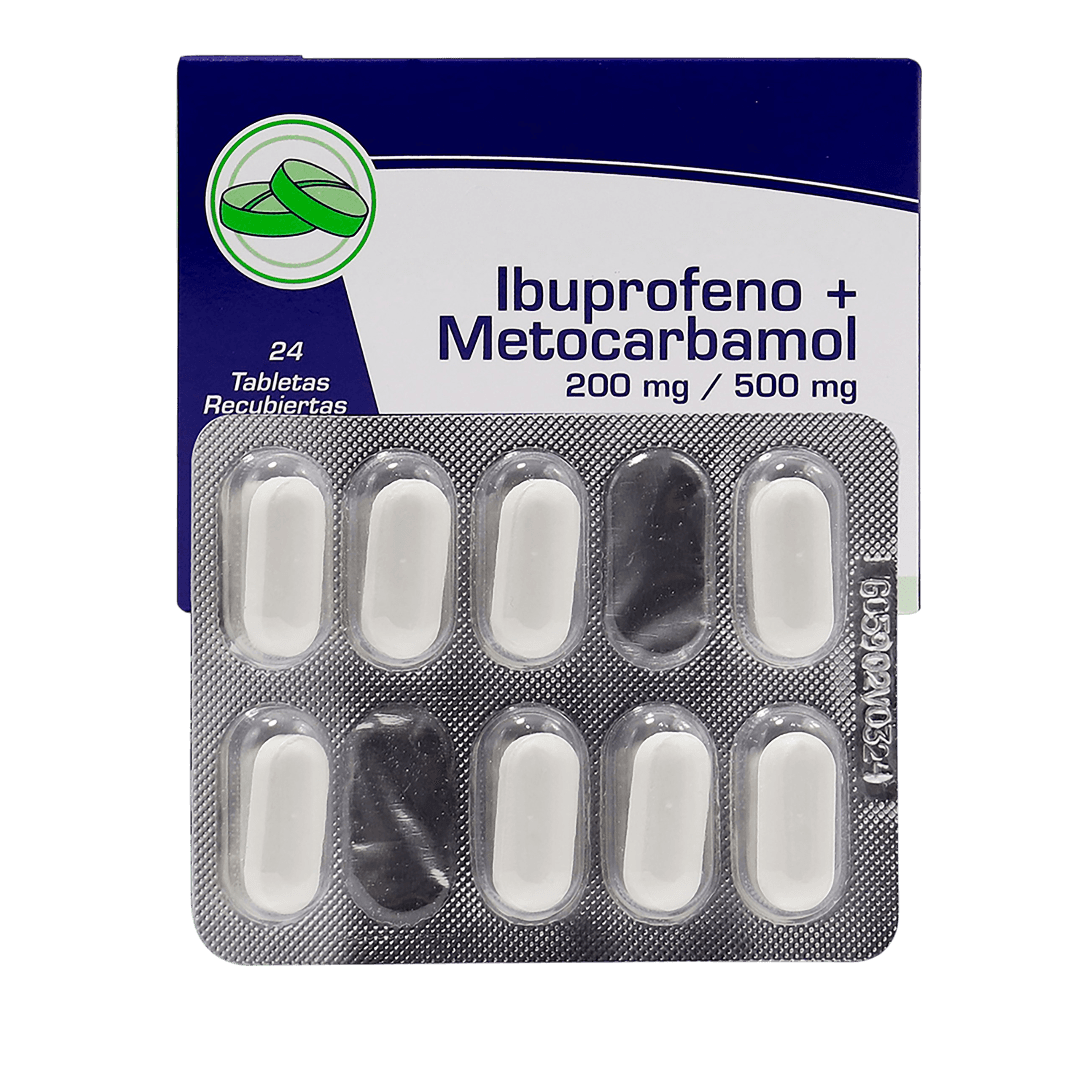 IBUPROFENO + METOCARBAMOL  200MG/500MG