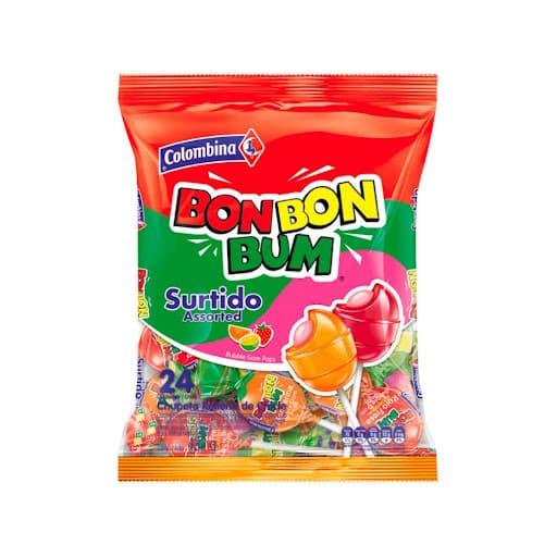 CHUPETAS BON BON BUM SURTIDAS (TODAS)
