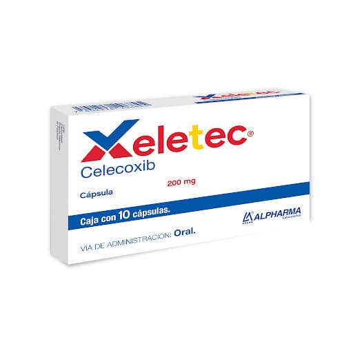XELETEC 200 MG X 10 CAPS ALPHARMA