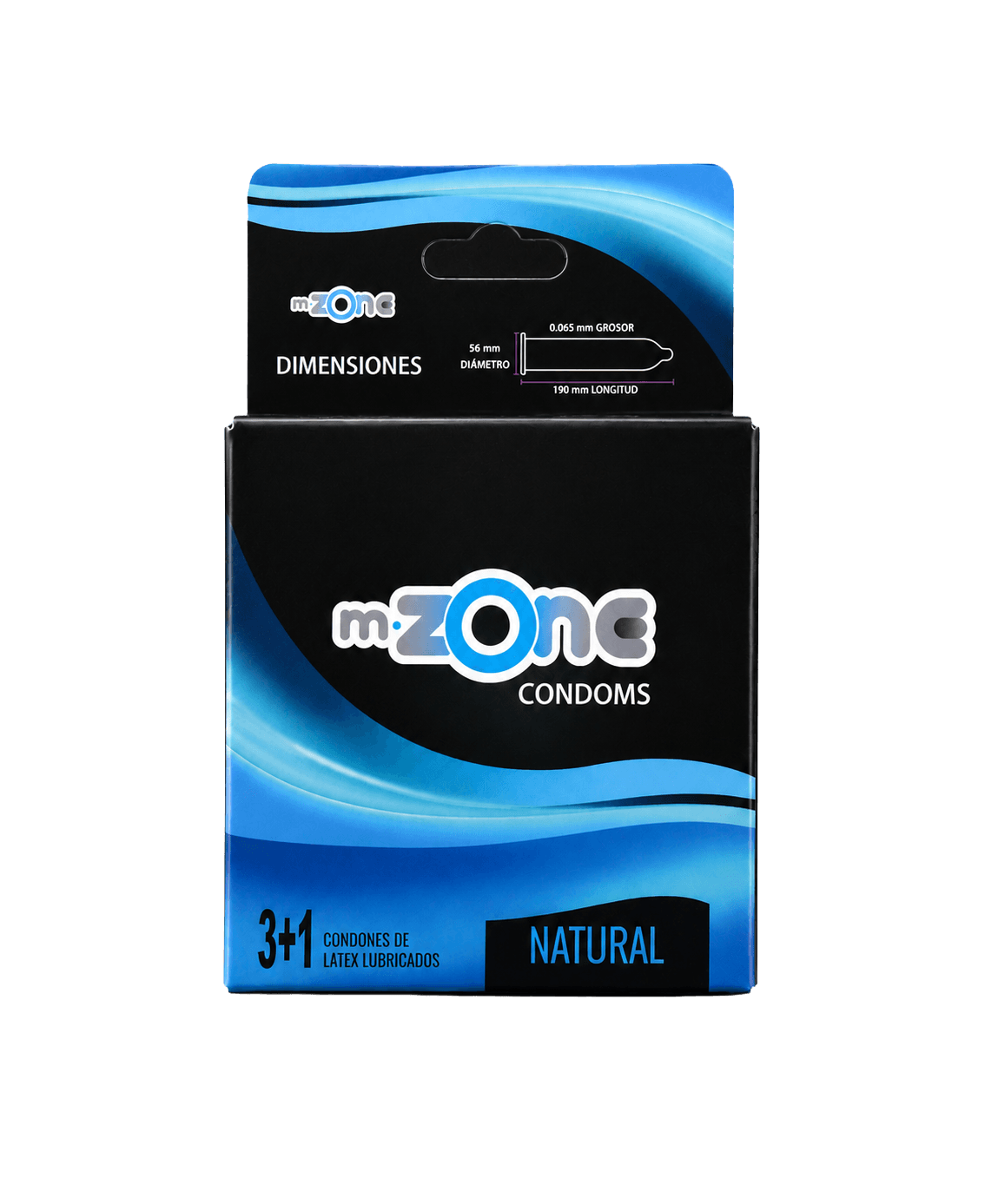 PRESERVATIVO M-ZONE NATURAL X4
