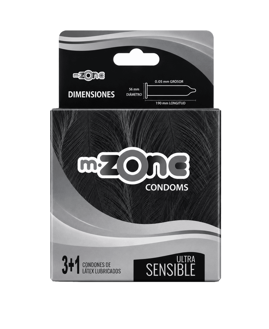 PRESERVATIVO M-ZONE ULTRA SENSIBLE X4