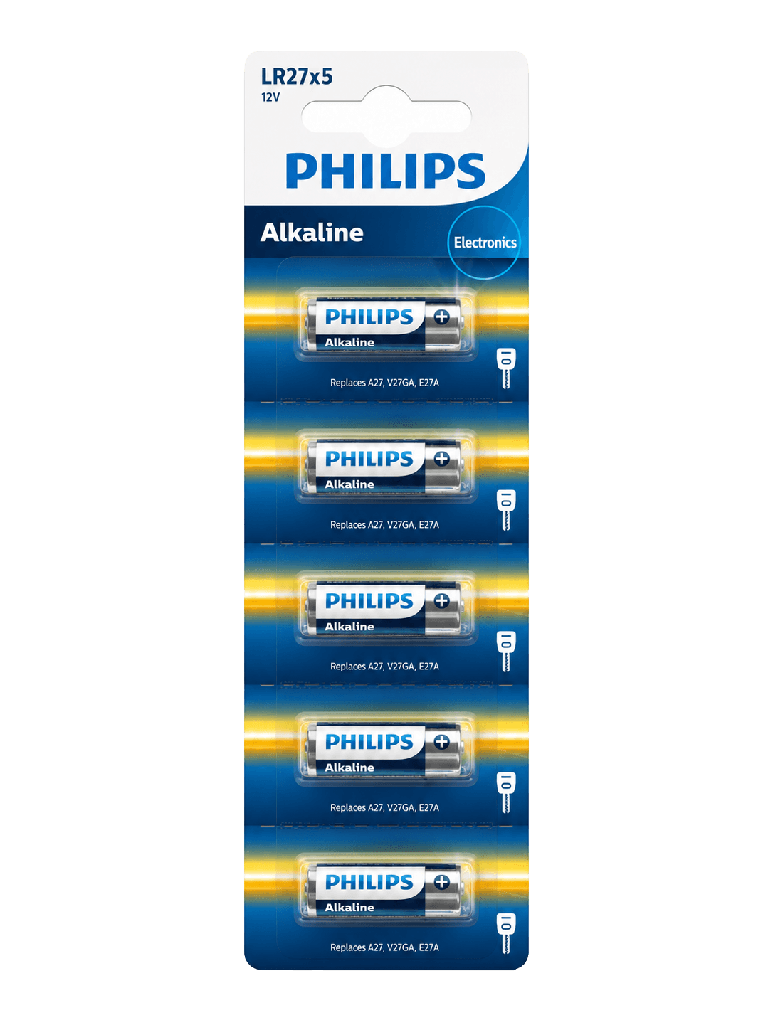 PILAS PHILIPS ALKALINE LR27A X 1 UND