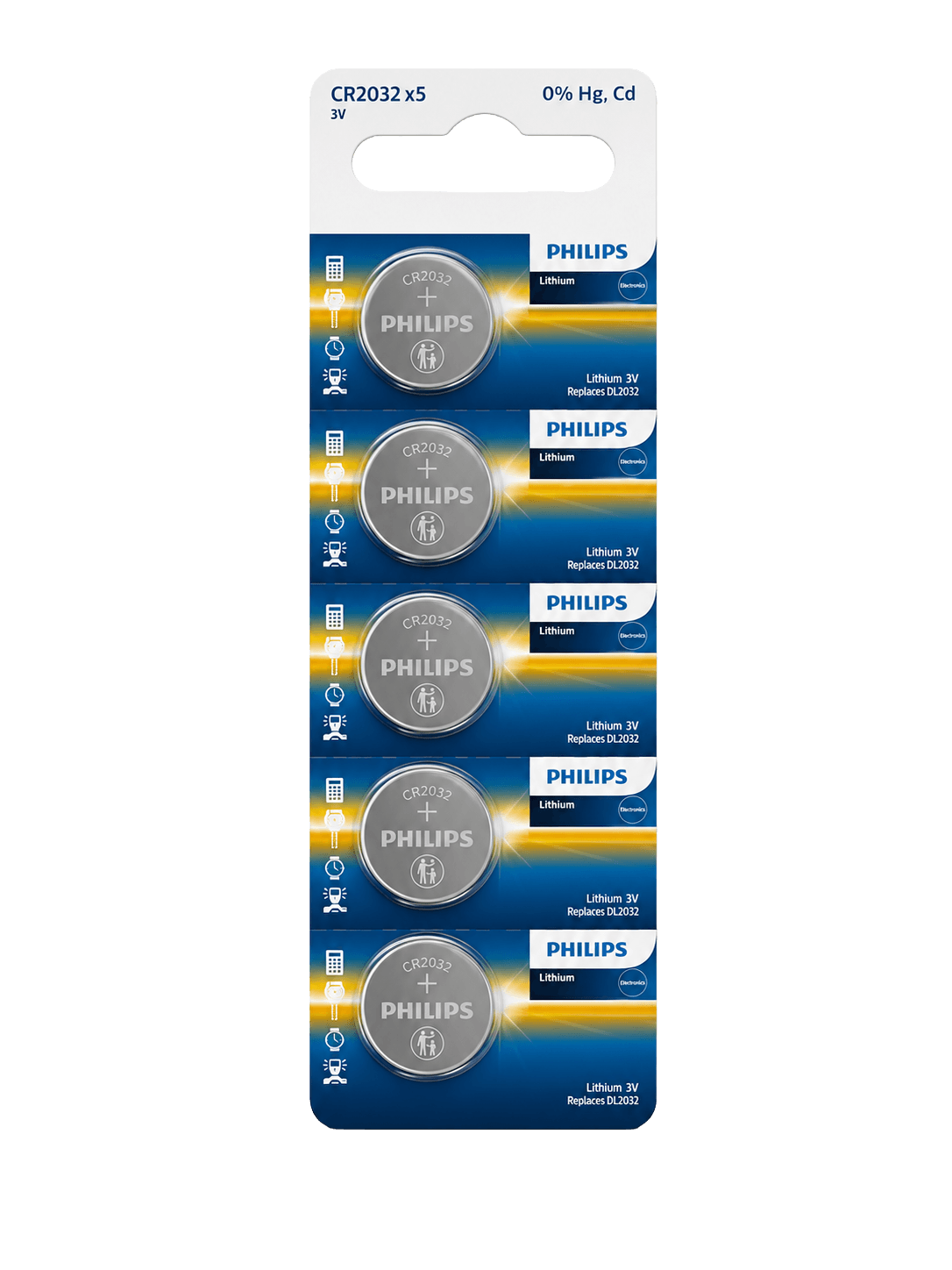 PILA PHILIPS ALKALINE CR2032 X 1 UND