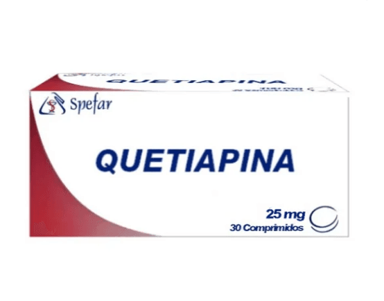 QUETIAPINA 25 MG X 30 COMP