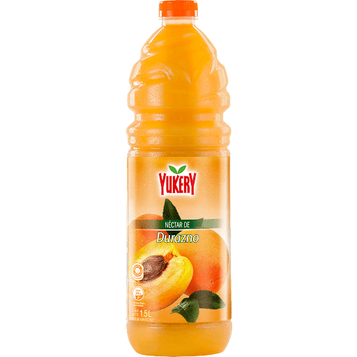 JUGO YUKERY DURAZNO x 1.5L