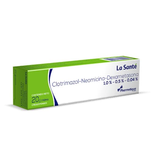 CLOTRIMAZOL + NEOMICINA + DEXAMETASONA CRM X 20 G
