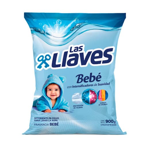 LAS LLAVES BEBE DETERGENTE 900G