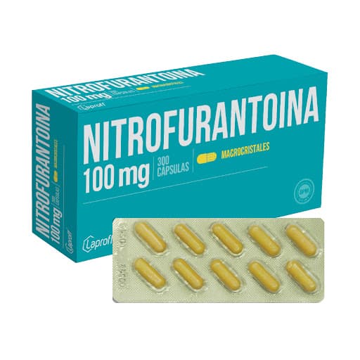 NITROFURANTOINA 100 MG BLISTER X10 CAP LAPROFF