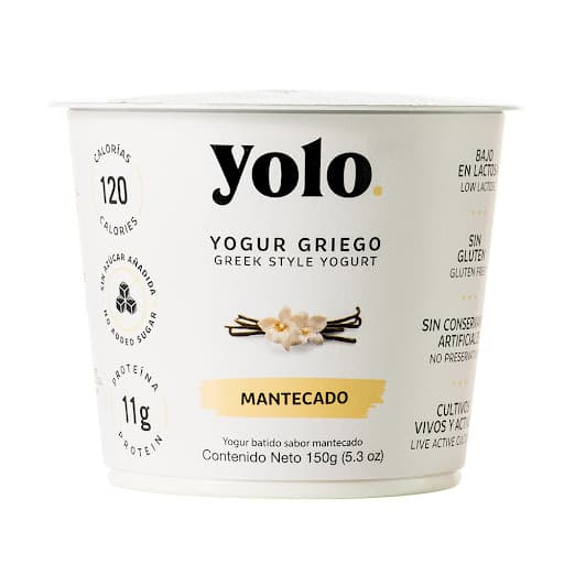 YOGUR GRIEGO YOLO MANTECADO 150G