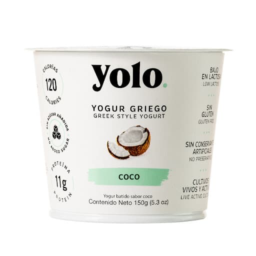 YOGUR GRIEGO YOLO COCO 150G