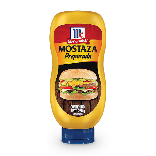MOSTAZA MC CORMICK PREPARADA VOLTEADA 260 G