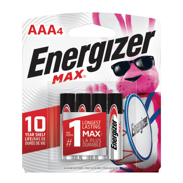 PILAS ENERGIZER MAX AAA X 4 UND