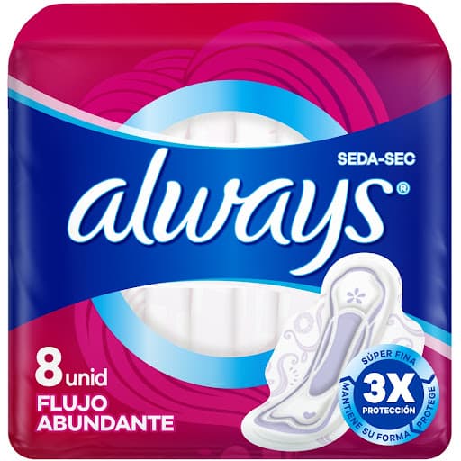 ALWAYS TOALLAS SEDASEC F ABUND 60G
