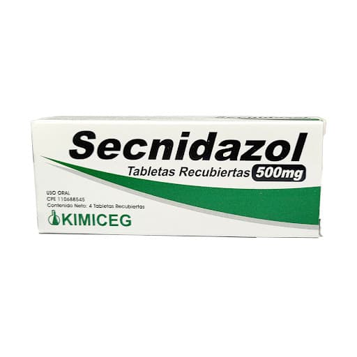 SECNIDAZOL TAB 500 MG X 4 KIMICEG