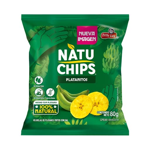 PLATANITOS NATUCHIPS X80 GR