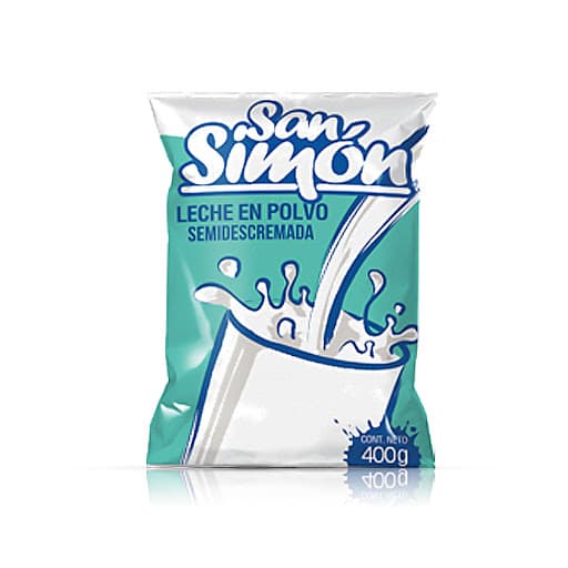 LECHE SAN SIMON SEMIDESCREMADA 400G