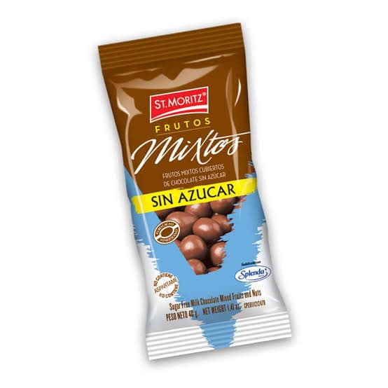 GRAGEADO FRUTOS MIXTOS SIN AZUCAR 40GR