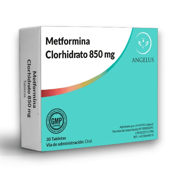 METFORMINA TAB 850MG X 30 ANGELUS
