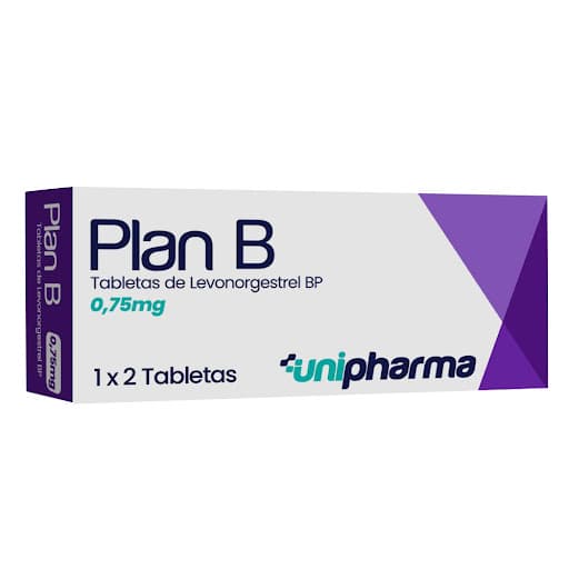 PLAN B (LEVONORGESTREL) 0,75MG. X2