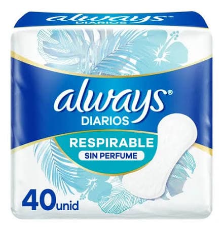 PROTECTORES DIARIOS ALWAYS X 40 UNID