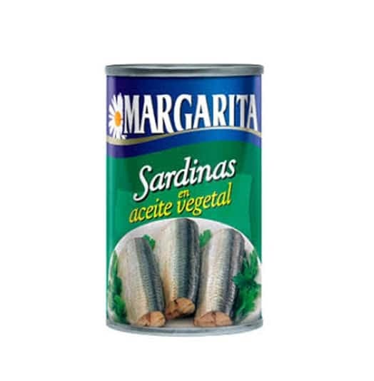 MARGARITA SARDINA ACEITE 60G