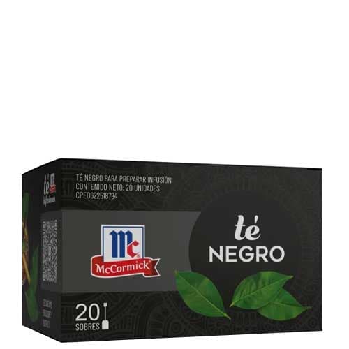 TE NEGRO 20 U X 36G MC