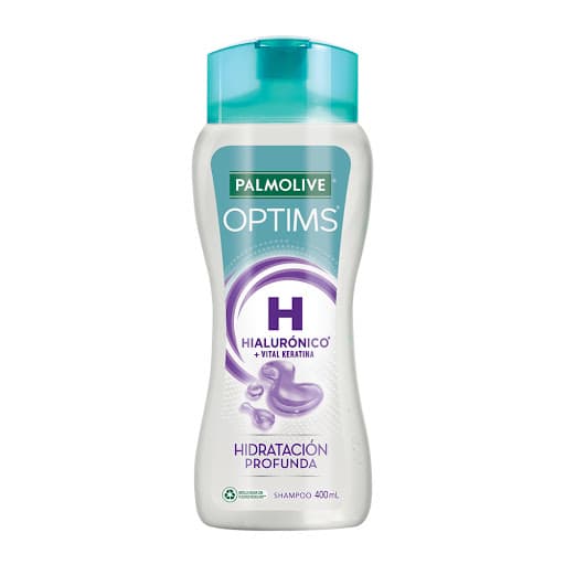 SHAMPOO PALMOLIVE OPTIMS HIALURONICO 400
