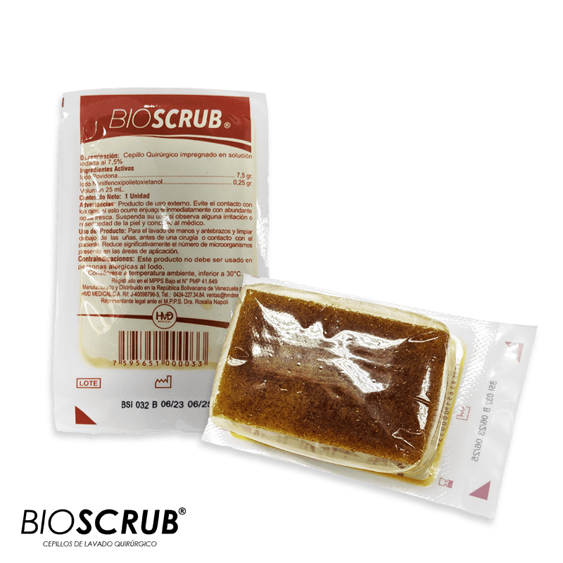 BIOSCRUB CEPILLO QUIR IOD 7.5