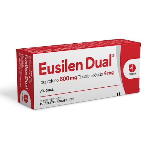EUSILEN DUAL 600MG-4MG X 15 TAB