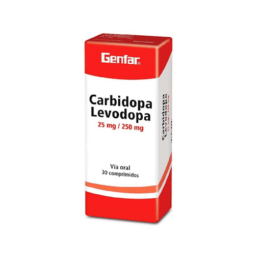 CARBIDOPA/LEVODOPA 25/250MG X 30TAB GENFAR