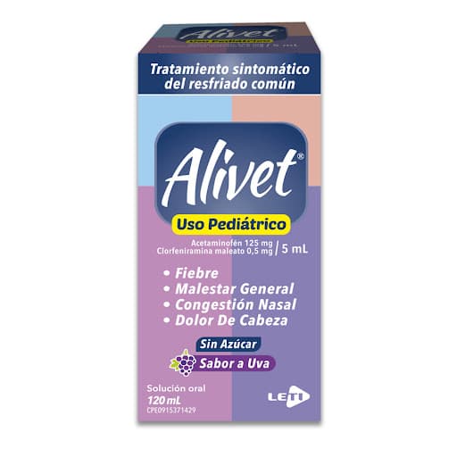 ALIVET JARABE PED 120ML