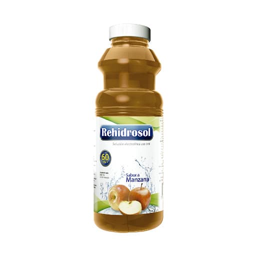REHIDROSOL 60 MEQ/L MANZANA 600ML