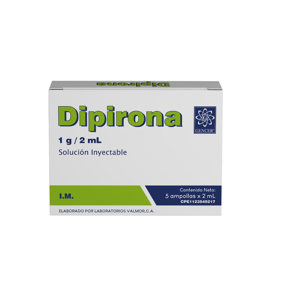 DIPIRONA1G/2ML X 5AMP