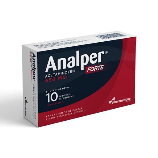 ANALPER FORTE 650 mg TAB X 10