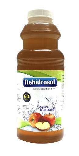 REHIDROSOL 60 MEQ/L MANZANA 600ML