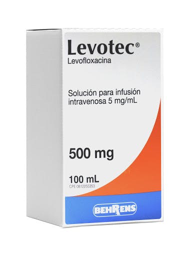 LEVOTEC 500MG X 100ML AMP