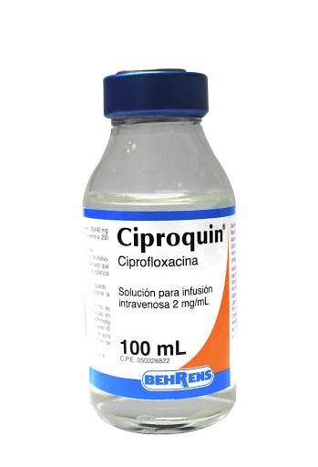 CIPROQUIN 2MG/ML X 100ML CIPROFLOXACINA
